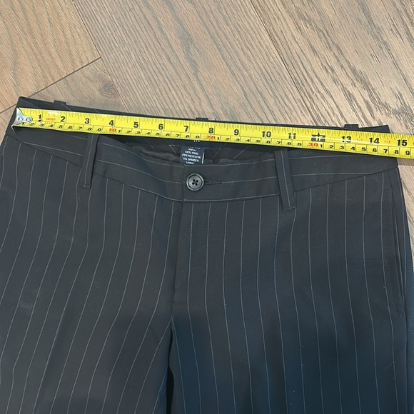 Banana Republic black pinstripe trousers - Picture 6 of 9